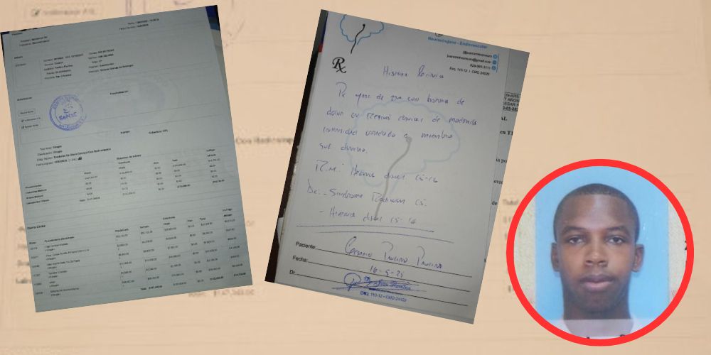 Joven solicita ayuda para cirugía de urgencia en la columna cervical