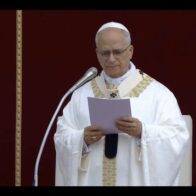 León XIV, en su primer Corpus: "Hoy hay pueblos enteros humillados por la codicia ajena"
