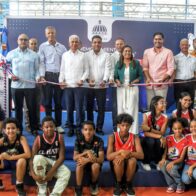 Ministro Kelvin Cruz entrega Multiuso Garibaldi Almonte, de Cotuí, totalmente remozado