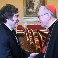 Milei llega al Vaticano para su primera audiencia con el papa León XIV