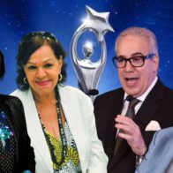 Fernando Hasbún, Aníbal de Castro, Josefina Miniño y Leonel Lirio, premiados por Acroarte