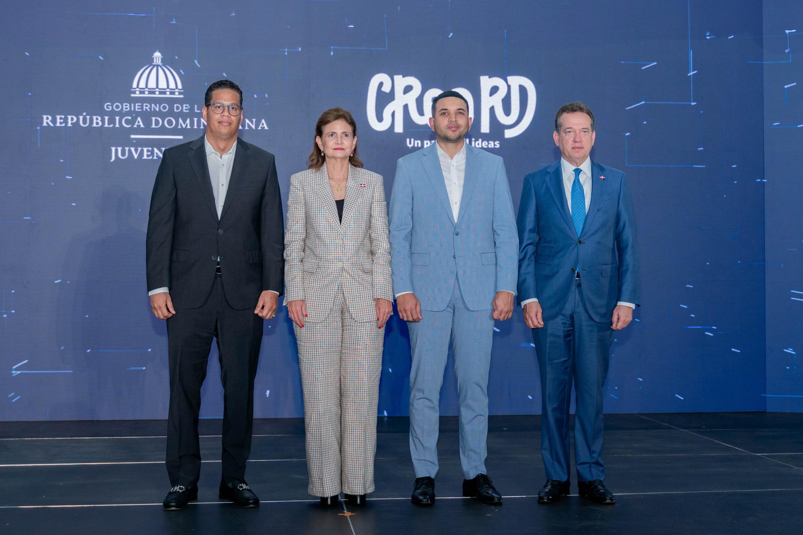 Ministerio de la Juventud lanza junto a la vicepresidenta proyecto CREA RD para impulsar la innovación juvenil en todo el país