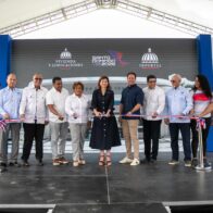 Raquel Peña encabeza entrega Campo de Tiro con Arco en Parque del Este