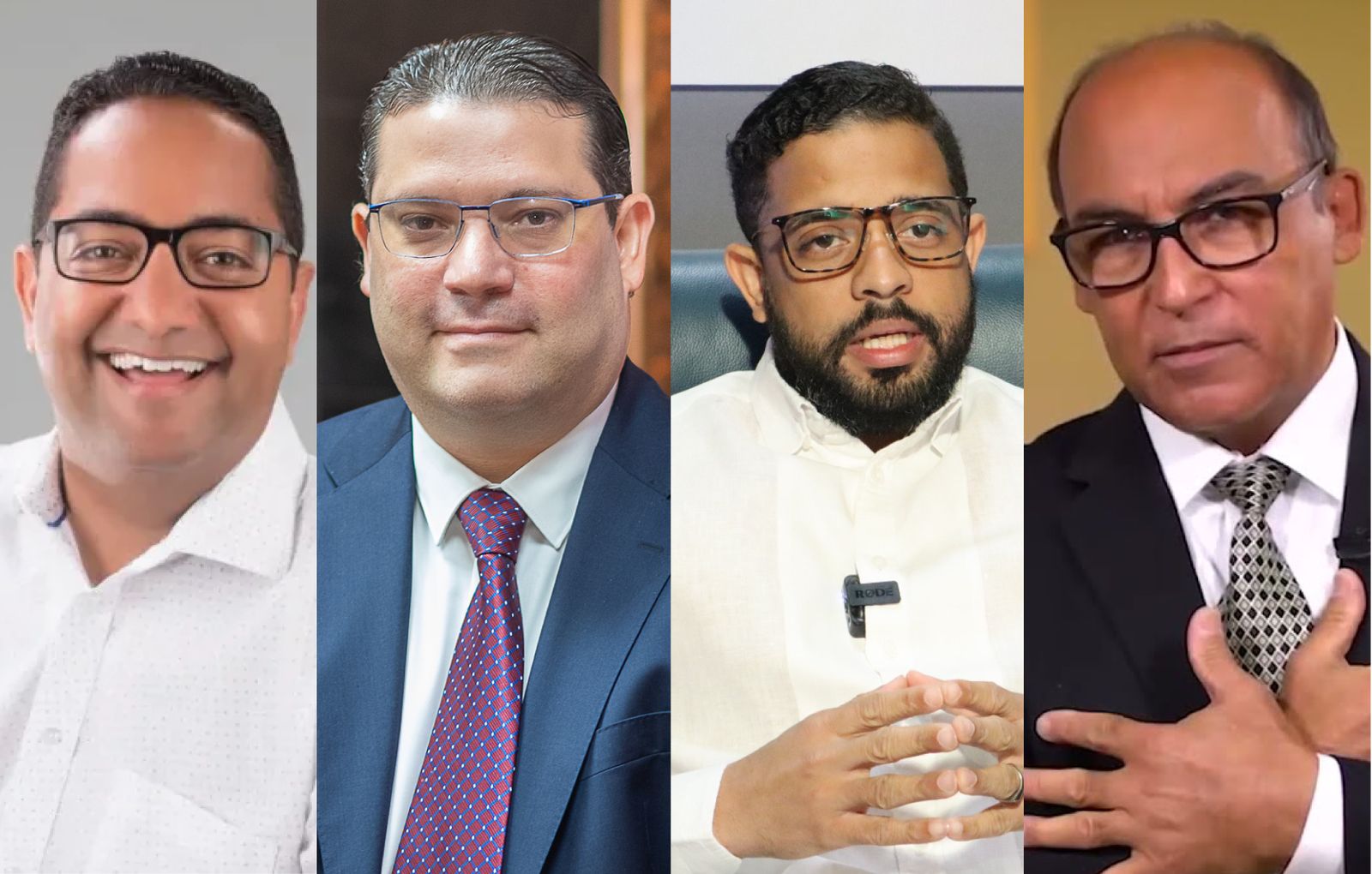 Rolfi Rojas, Benny Metz y Wellington Grullón se integran al proyecto presidencial de Eduardo Sanz Lovatón