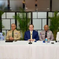El encuentro inició a las 10:00 de la mañana, en el Salón del Club de Oficiales del Palacio de la Policía Nacional, donde se continúan evaluando las tareas asignadas, logros obtenidos y las medidas para seguir garantizando el bienestar de los dominicanos.