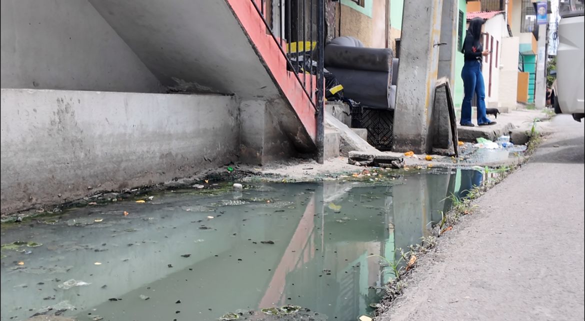 Residentes de Villa Federico exigen solución al colapsado sistema de drenaje