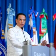 El viceministro de Energía, Alfonso Rodríguez, en su conferencia magistral “El futuro energético sostenible: innovación y desarrollo en República Dominicana”.