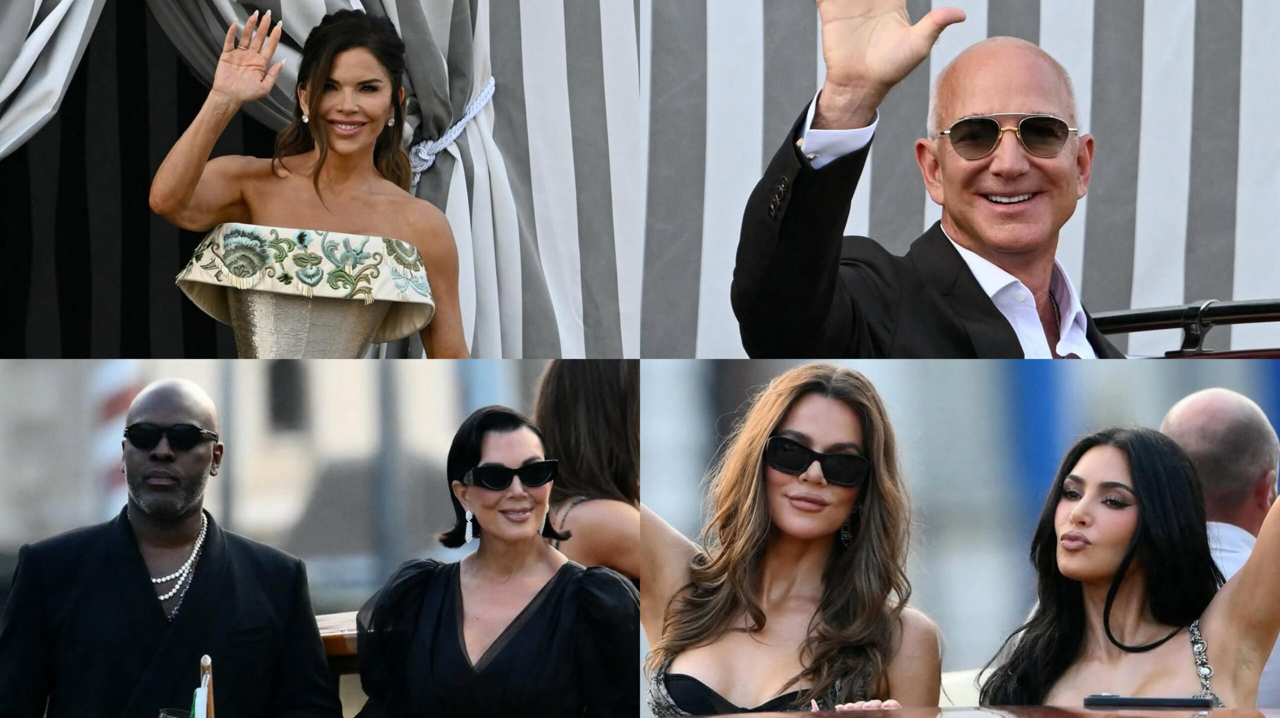 Figuras como Leonardo Dicaprio, Tom Brady, Eva Longoria, además de “El clan Kardashian- Jenner”: Kim, Khloe, Kylie, Kendall, y la matriarca Kris Jenner junto a su pareja Corey Gamble, quienes dejaron atónitos con sus sorprendentes looks.
