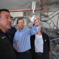 Herzog visita la zona donde un misil iraní mató a cuatro israelíes: "Es pura maldad"