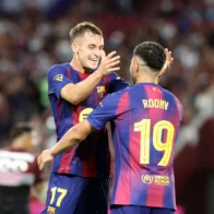 1-3. Los debutantes Bardghji y 'Dro' se lucen en el estreno del Barça 2025-26