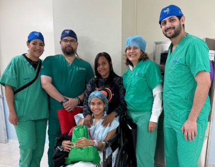 Fundación HOMS realiza jornada de escoliosis en favor de la niñez