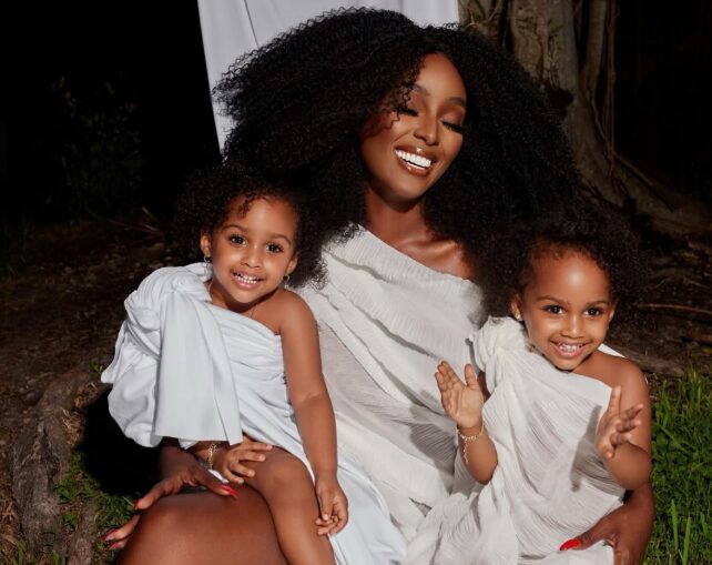 Amara La Negra revela que desea que sus mellizas, Sumajestad y Sualteza, sigan sus pasos