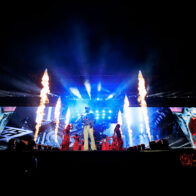 Anuel presentó su concierto “Real Hasta la Muerte 2” en el Estadio Quisqueya