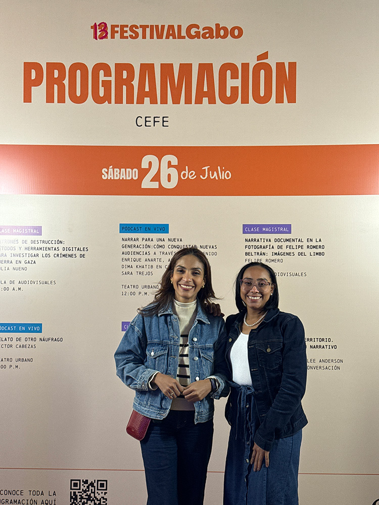 Delegación de De Último Minuto participa en el Festival Gabo 2025 en Bogotá