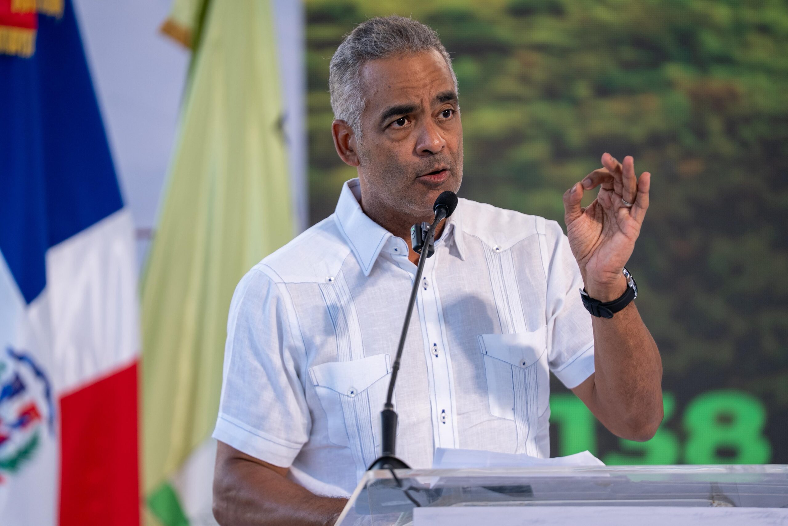Ministro Joel Santos destaca importancia de la línea de transmisión de 138 kV en el Cruce de Ocoa–Ocoa