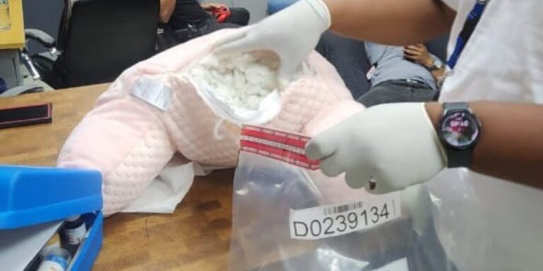 Inposdom: DNCD velones y otro peluche con fibras de cocaína