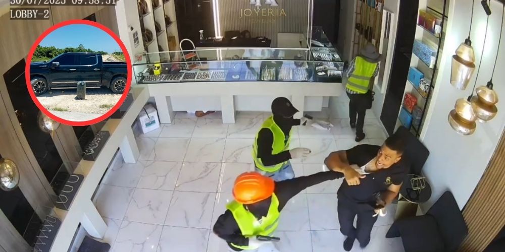 Dicrim activa búsqueda y captura autores de asalto en joyería de Bávaro, La Altagracia