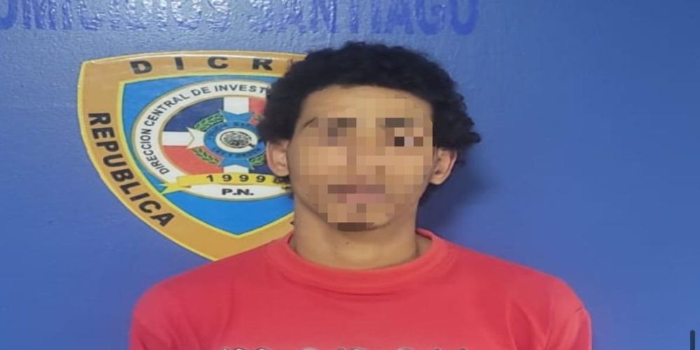 Se entrega presunto homicida de joven en Santiago Oeste