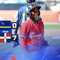 Dominicana blanquea 7-0 a Curazao en la Serie del Caribe Kids