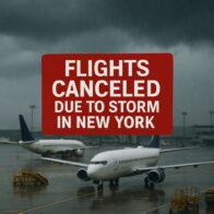 Tormenta provoca cancelación de cientos de vuelos en Nueva York