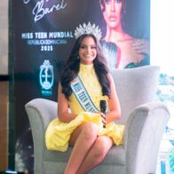 Cristy Baret, Miss Teen Mundial RD, se despide rumbo a El Salvador