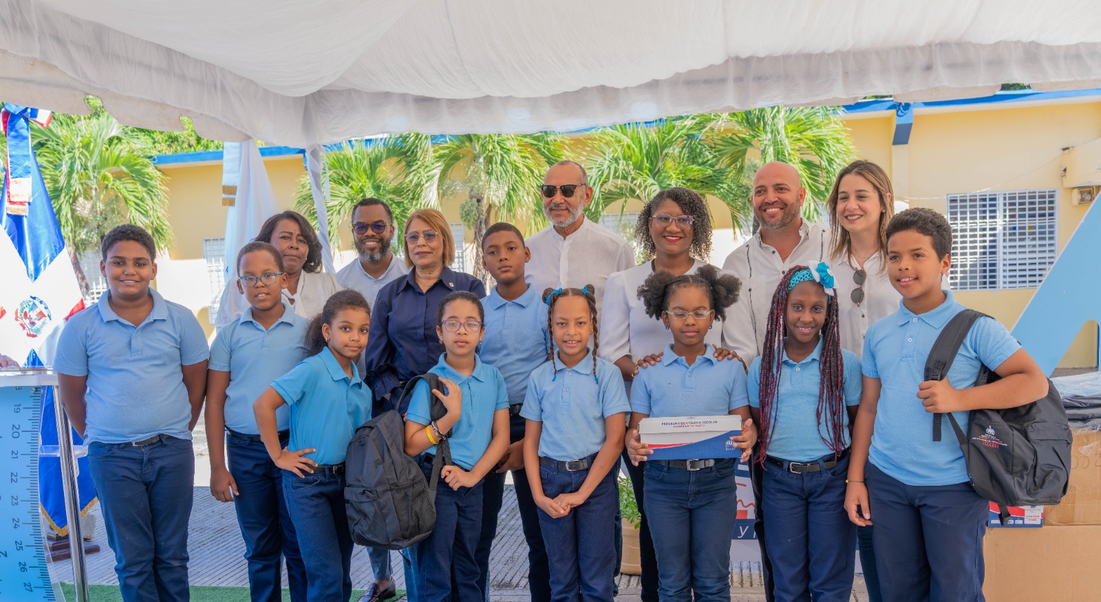 Inabie completa entrega de utilería escolar en el Distrito 15-03