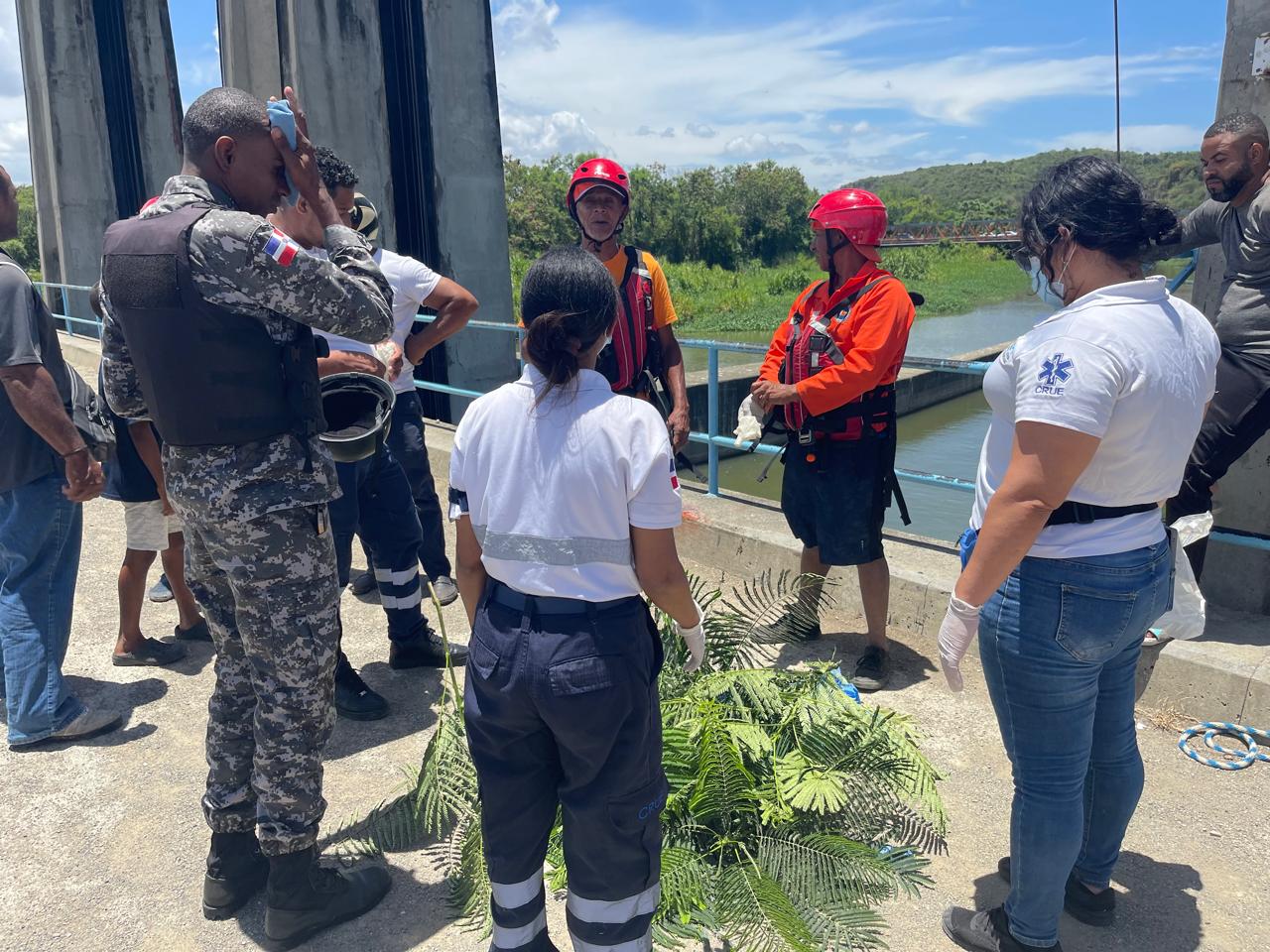 Hallan sin vida a niño desaparecido en aguas del río Yaque del Norte, en Santiago