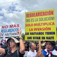 Realizan marcha de la Antigua Orden Dominicana en rechazo a la presencia de haitianos ilegales