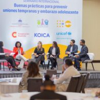 Seminario internacional promueve buenas prácticas para reducir uniones tempranas y embarazo adolescente