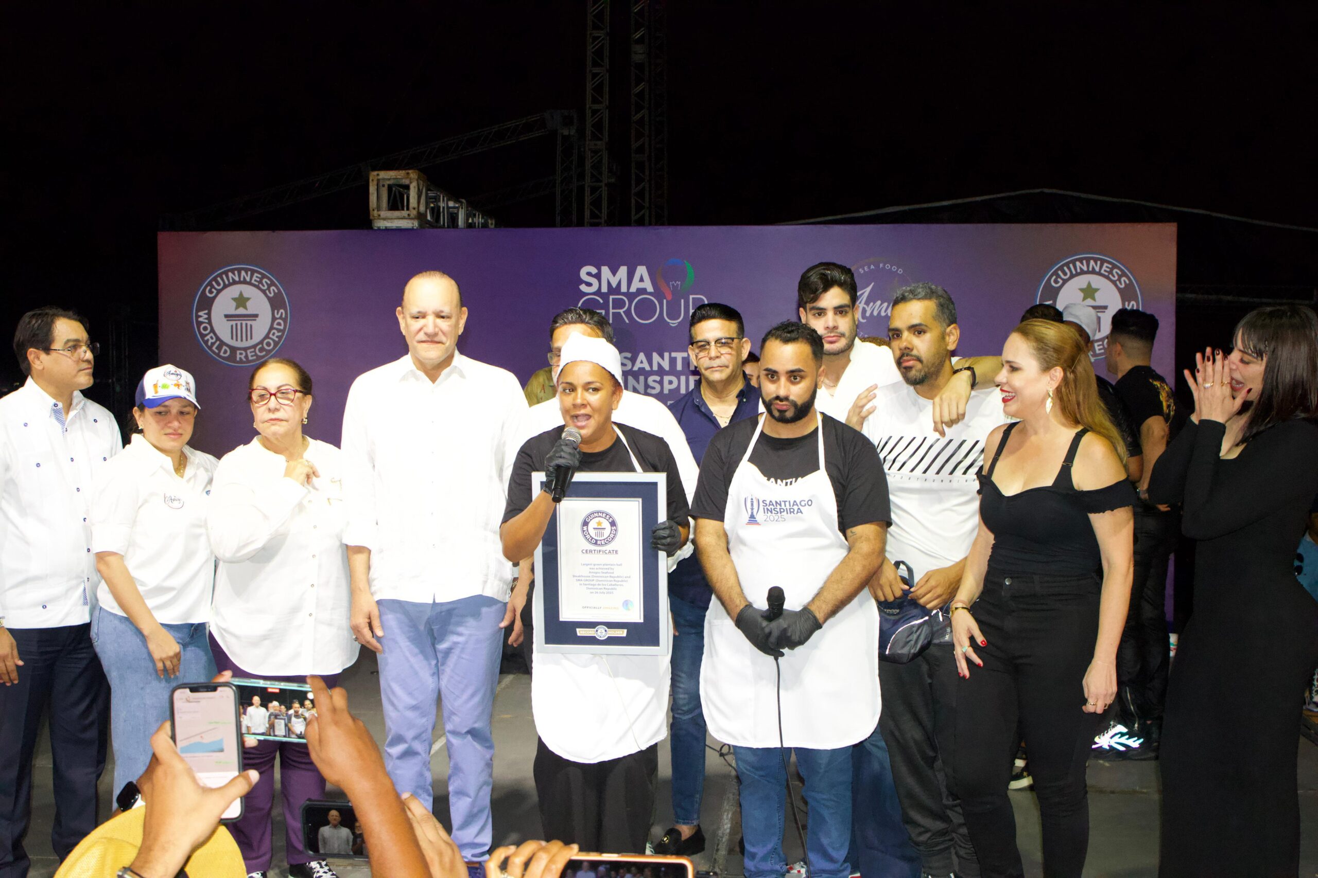 Santiago gana Récord Guinness con el mofongo más grande del mundo