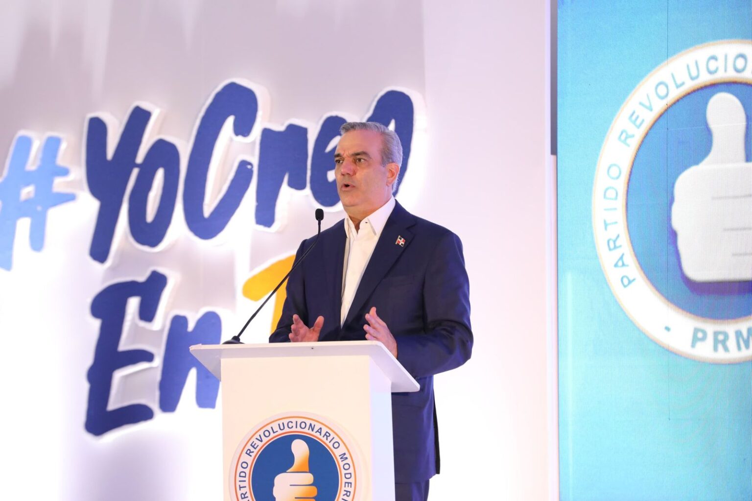 PRM conmemorará el quinto aniversario de la gestión del presidente Abinader