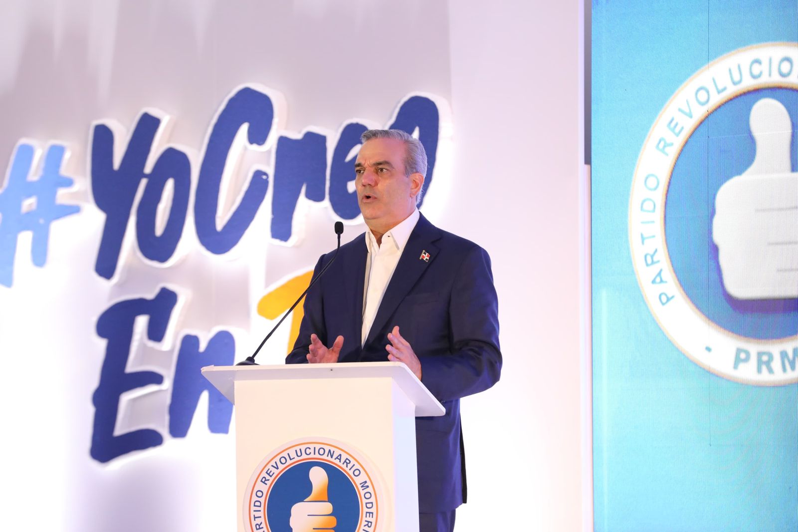 PRM conmemorará el quinto aniversario de la gestión del presidente Abinader