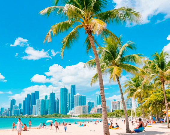 El tiempo en Miami hoy 27 de julio: Calor y nubes