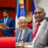 Senadores respaldan continuidad de Ricardo de los Santos como presidente del Senado