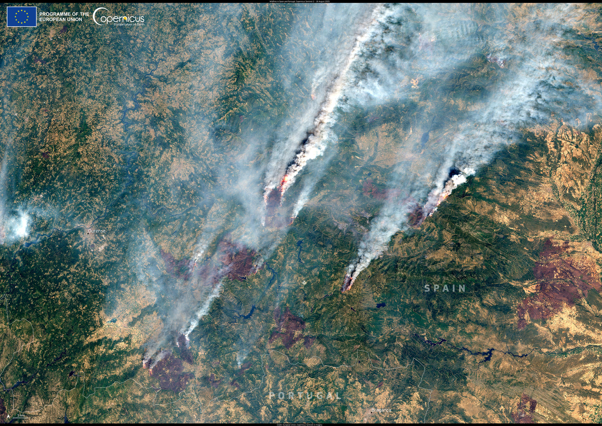 España se acerca a las 400.000 hectáreas arrasadas por el fuego en lo que va de 2025