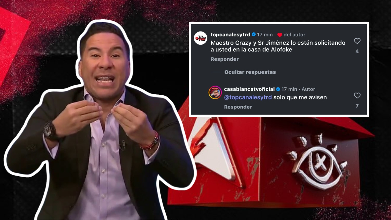 Cristian Casablanca acepta el reto de Crazy Design y confirma visita a La Casa de Alofoke