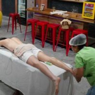 Participantes de La Casa de Alofoke reciben masaje como premio por buen comportamiento