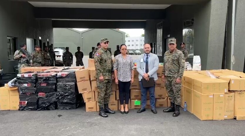 cajetillas de cigarrillos y bebidas adulteradas en operativo en SFM