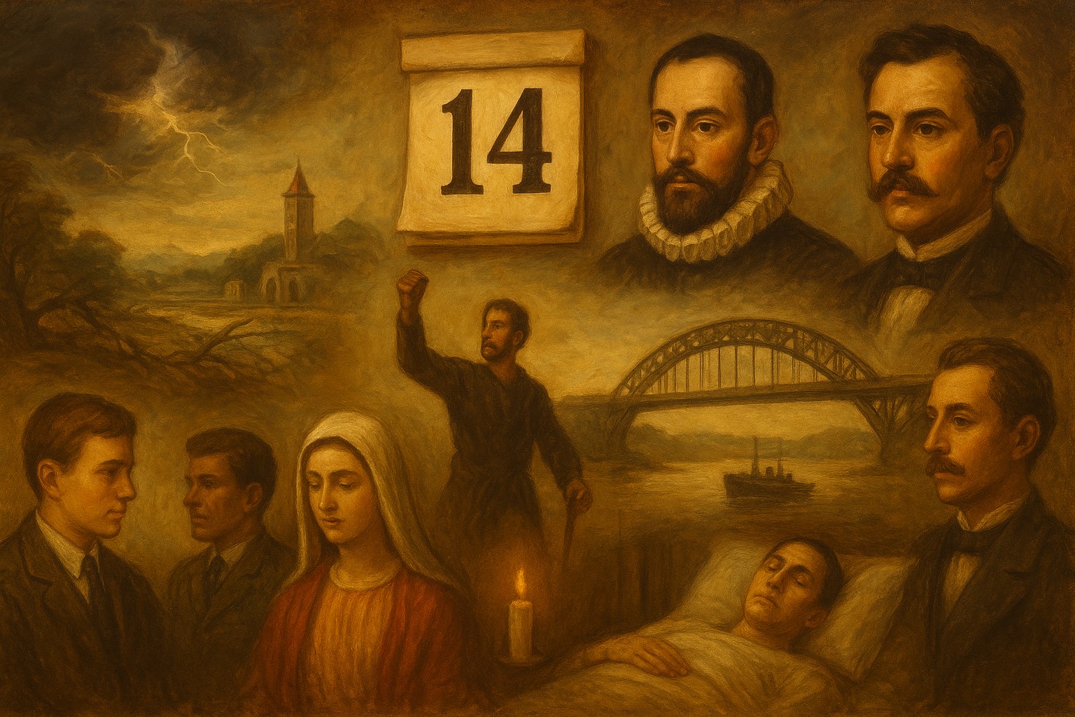 Efemérides del 14 de agosto