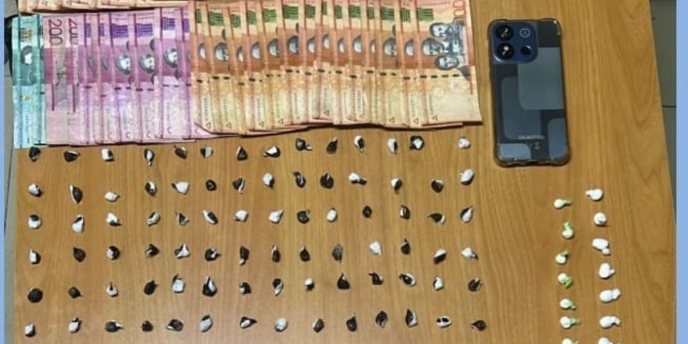 Dicrim apresa a hombre con diversas sustancias ilícitas en La Romana