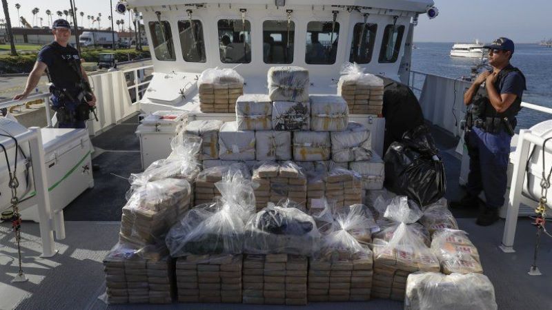 EEUU incauta más de 12.000 libras de cocaína en el Pacífico