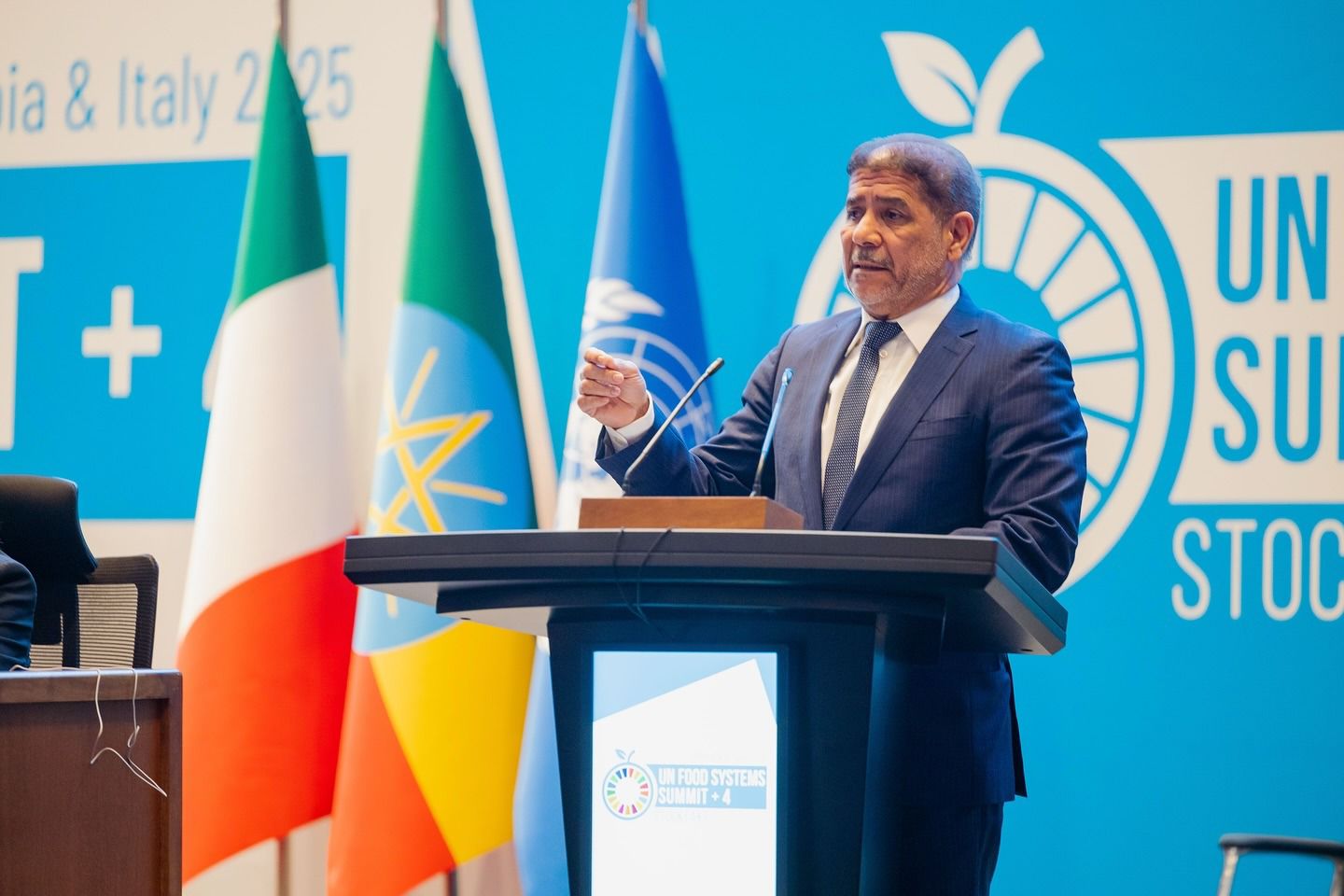 Limber Cruz, ministro de Agricultura.