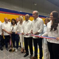 Presidente Abinader inaugura trenes de seis vagones y túnel de interconexión del Metro de Santo Domingo
