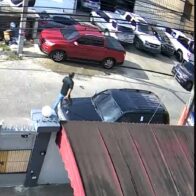 Residentes del sector El Quisqueya denuncian vandalismo de propietario de taller de mecánica