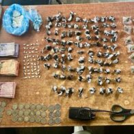 Desmantelan punto de venta de drogas en Sabana Iglesia y arrestan hombre con cocaína, marihuana y heroína