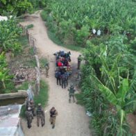 Con drones Ejército localiza y detiene a 17 haitianos indocumentados en Mao
