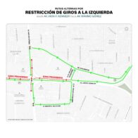 Gabinete de Transporte implementará cuarta fase de restricción de giros a la izquierda en la John F. Kennedy y la 27 de Febrero