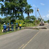 Edeeste restablece servicio eléctrico en Miches tras manifestaciones violentas