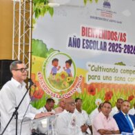 Eddy Olivares encabeza inicio del año escolar 2025-2026 en Monseñor Nouel