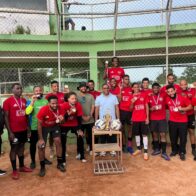 Diputado Jhon Contreras participa en torneo de fútbol en Sabana Grande de Boyá